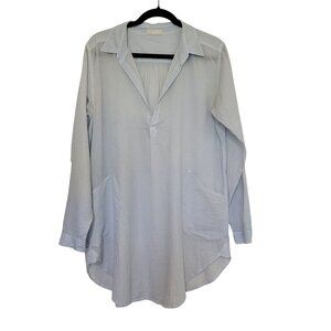 CP Shades Tunic Bathing Suite Cover Womens Small Resortwear Quiet Luxury Timeles